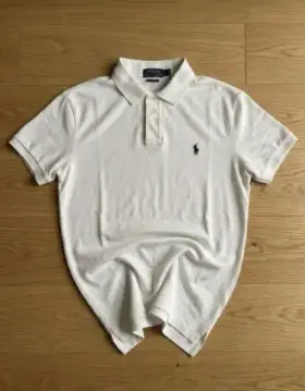 A polo rendered by Reframe, Scrunch — Front layout